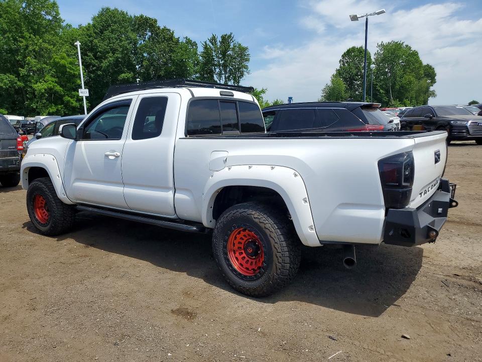 2016 Toyota Tacoma VIN 5TFSZ5AN6GX044298 COPART salvage auction — REAR END, Ct - Cert Of Title-Salvage, sold $9,700 on 2026-07-09 (photo 2)
