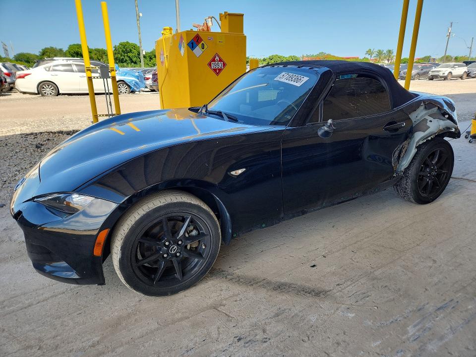 2019 Mazda Mx-5 VIN JM1NDAB74K0306969 COPART salvage auction — REAR END, FL - CERT OF TITLE SLVG REBUILDABLE, sold $30 on 2026-07-29 (photo 1)