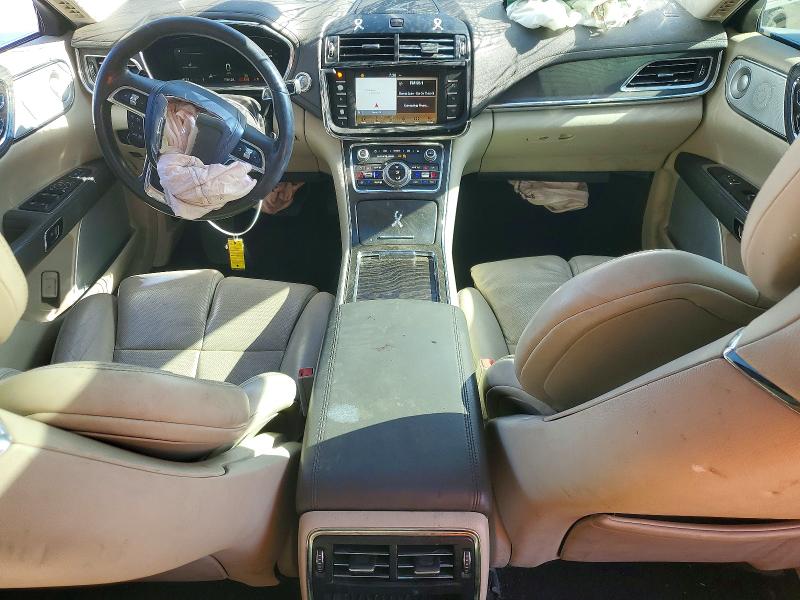 2017 Lincoln Continental VIN 1LN6L9NC8H5614653 COPART salvage auction — FRONT END, Ca - Salvage Certificate, sold $1,100 on 2026-07-09 (photo 8)