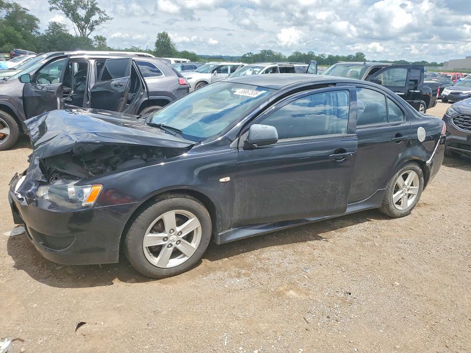 2013 Mitsubishi Lancer VIN JA32V2FW1DU023043 COPART salvage auction — FRONT END, Ia - Cert Of Title-Salvage Title, sold $700 on 2026-07-31 (photo 1)