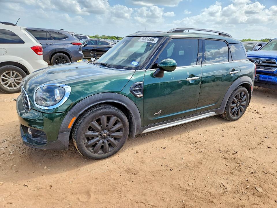 2018 Mini VIN WMZYV5C32J3E04573 COPART salvage auction — WATER/FLOOD, Tx - Salvage Title-Flood Damage, sold $3,950 on 2026-07-30 (photo 1)