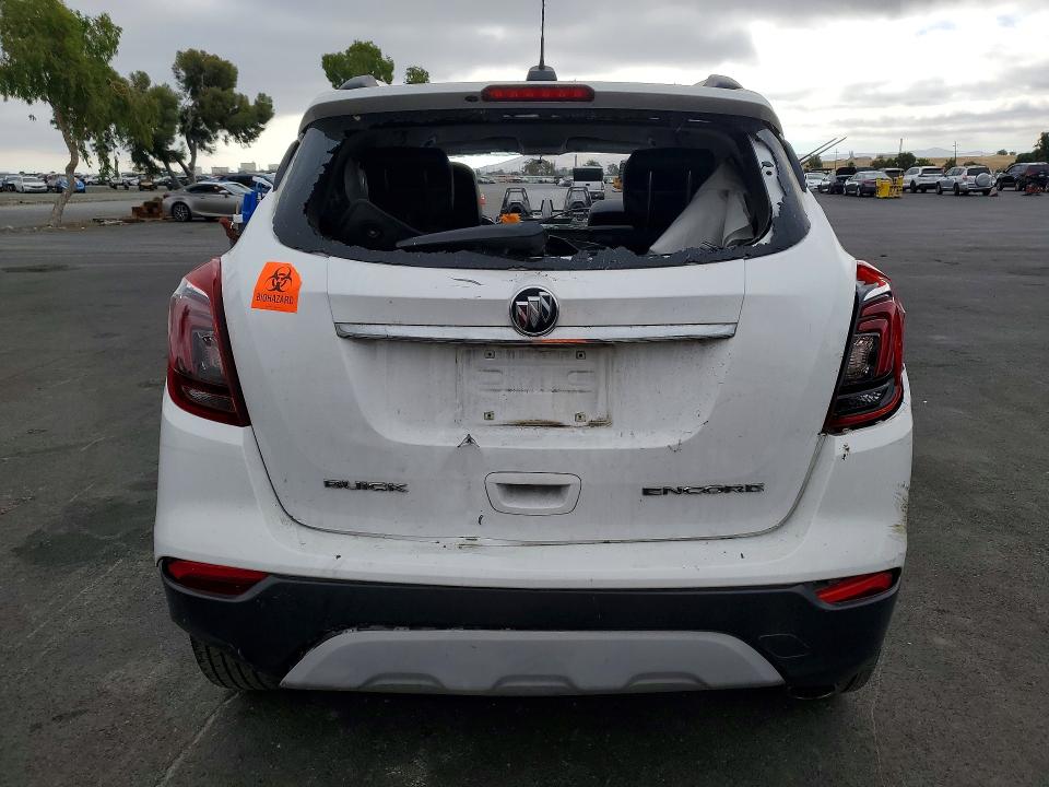 2017 Buick . VIN KL4CJASB9HB151864 COPART salvage auction — FRONT END, Ca - Salvage Certificate, sold $250 on 2026-07-08 (photo 6)