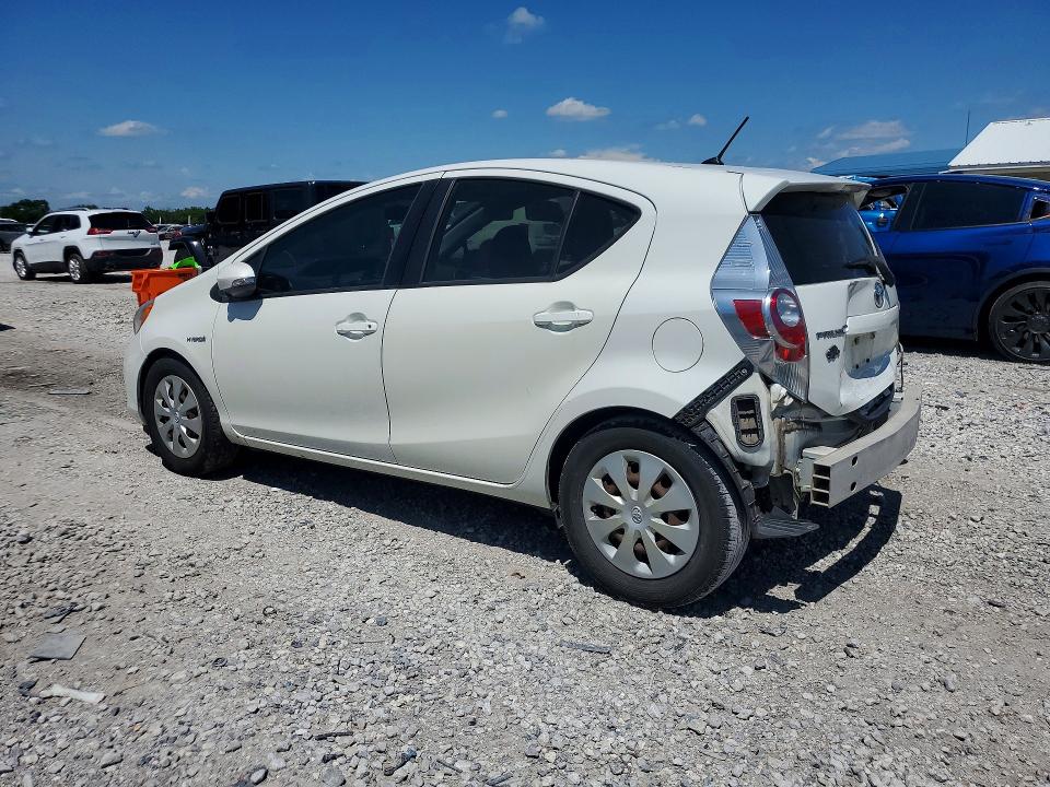 2013 Toyota Prius VIN JTDKDTB35D1541051 COPART salvage auction — REAR END, Ar - Cert Of Title-Salvage, sold $2,050 on 2026-07-08 (photo 2)