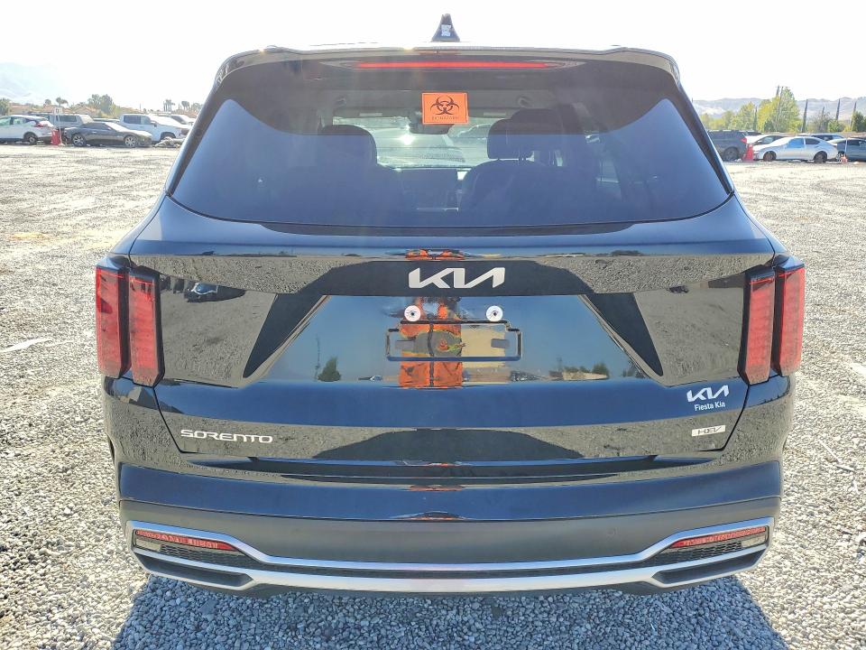 2023 Kia Sorento VIN KNDRH4LG0P5162479 COPART salvage auction — FRONT END, Ca - Salvage Certificate, sold $5,600 on 2026-07-29 (photo 6)