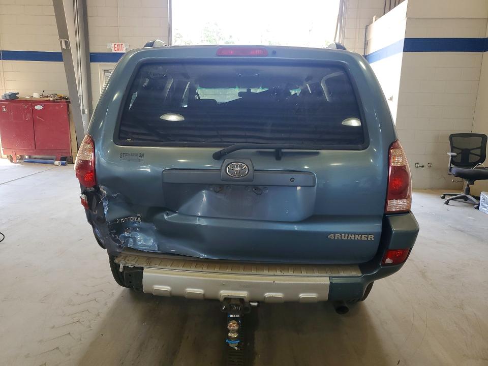 2004 Toyota 4runner VIN JTEZU14R640028431 COPART salvage auction — REAR END, VA - CERT OF TITLE - SALVAGE, sold $2,500 on 2026-07-17 (photo 6)