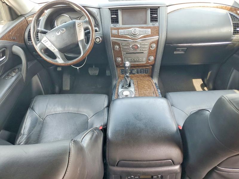 2015 Infiniti Qx80 VIN JN8AZ2NF2F9572277 COPART salvage auction — MECHANICAL, Tx - Dealer Only Clean Title, sold $925 on 2026-07-06 (photo 8)