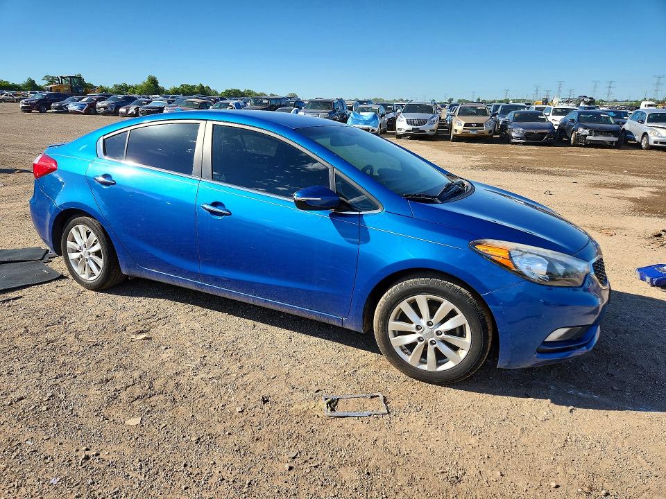 2014 Kia VIN KNAFX4A83E5124126 COPART salvage auction — REAR END, IL - SALVAGE CERTIFICATE, sold $525 on 2026-07-30 (photo 4)