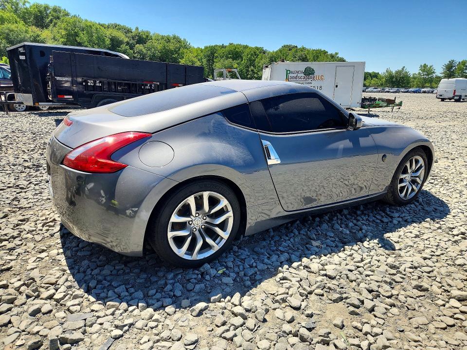 2013 Nissan 370z VIN JN1AZ4EH3DM380291 COPART salvage auction — SIDE, Nj - Cert Of Title-Salvage, sold $2,975 on 2026-07-24 (photo 3)