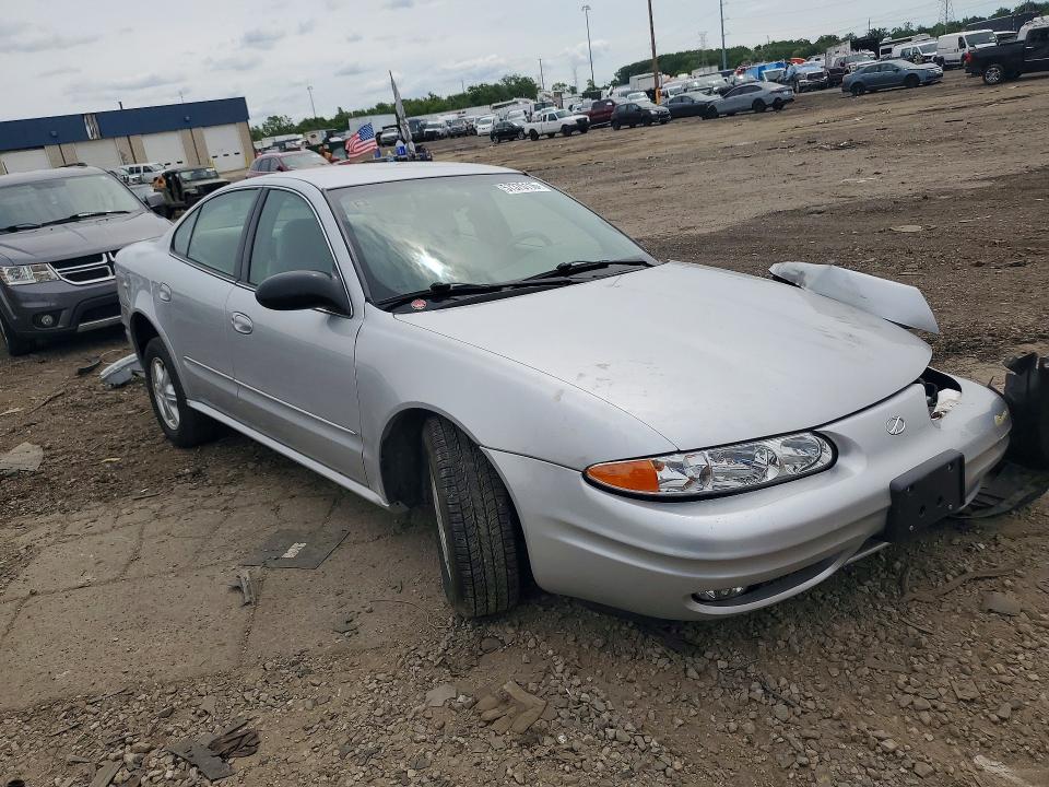 2004 Oldsmobile Alero VIN 1G3NL52EX4C108343 COPART salvage auction — FRONT END, Oh - Cert Of Title-Salvage, sold $300 on 2026-07-31 (photo 4)