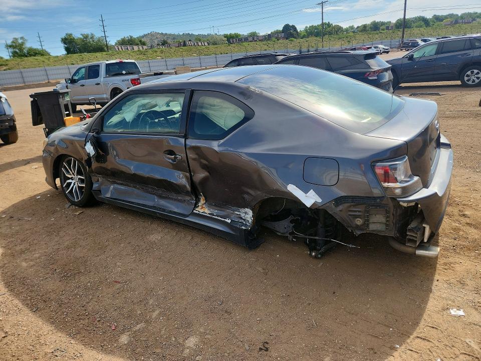 2015 Scion Tc VIN JTKJF5C73F3092231 COPART salvage auction — SIDE, Co - Salvage Title, sold $425 on 2026-07-08 (photo 2)