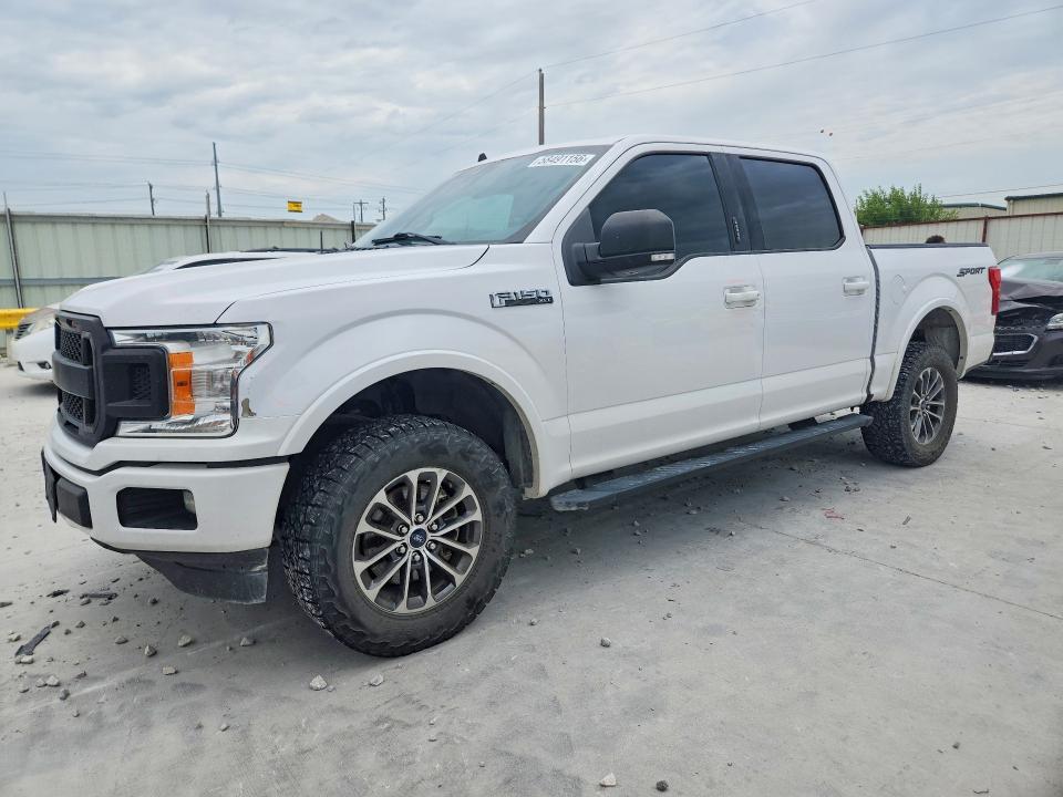 2019 Ford F-150 VIN 1FTEW1C47KKE46890 COPART salvage auction — SIDE, Tx - Salvage Vehicle Title, sold $7,300 on 2026-07-02 (photo 1)