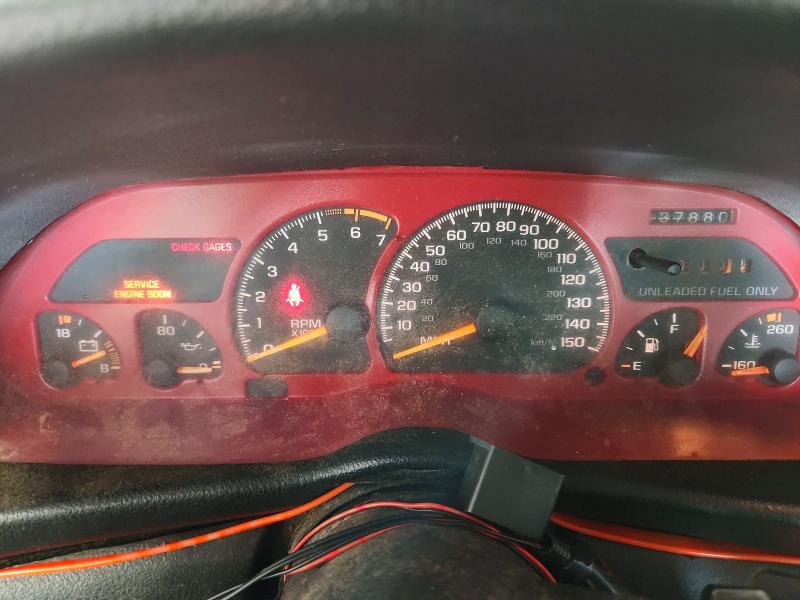 1996 Chevrolet Camaro VIN 2G1FP22P2T2147704 COPART salvage auction — MECHANICAL, Va - Certificate Of Title, sold $825 on 2026-07-02 (photo 9)