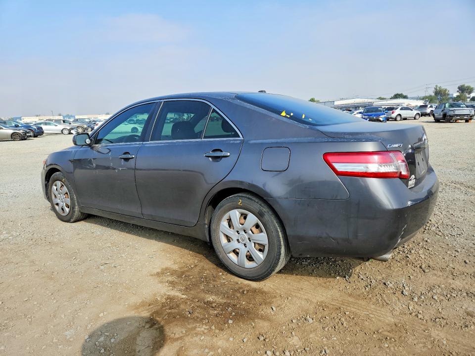 2010 Toyota Camry VIN JTNBK3EK0A3049726 COPART salvage auction — FRONT END, CA - SALVAGE CERTIFICATE, sold $725 on 2026-07-31 (photo 2)
