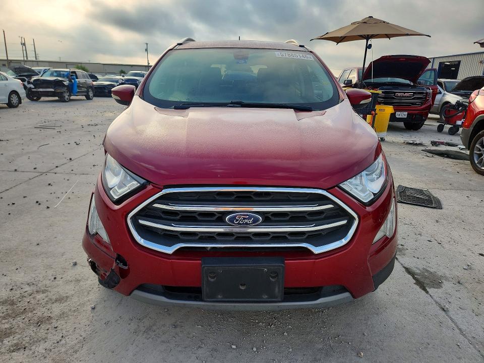 2020 Ford Ecosport VIN MAJ3S2KE4LC337713 COPART salvage auction — FRONT END, Tx - Salvage Vehicle Title, sold $2,450 on 2026-07-17 (photo 5)