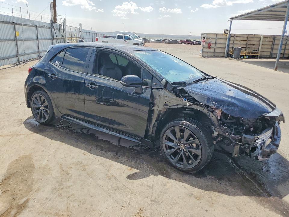 2026 Toyota Corolla VIN JTNC4MBE1T3258401 COPART salvage auction — FRONT END, TX - CERTIFICATE OF TITLE, sold $10,100 on 2026-07-21 (photo 4)