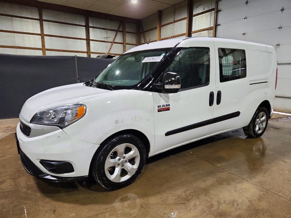 2022 Ram Promaster city VIN ZFBHRFABXN6X65056 COPART salvage auction — HAIL, OH - CERTIFICATE OF TITLE (P), sold $10,200 on 2026-07-13 (photo 1)