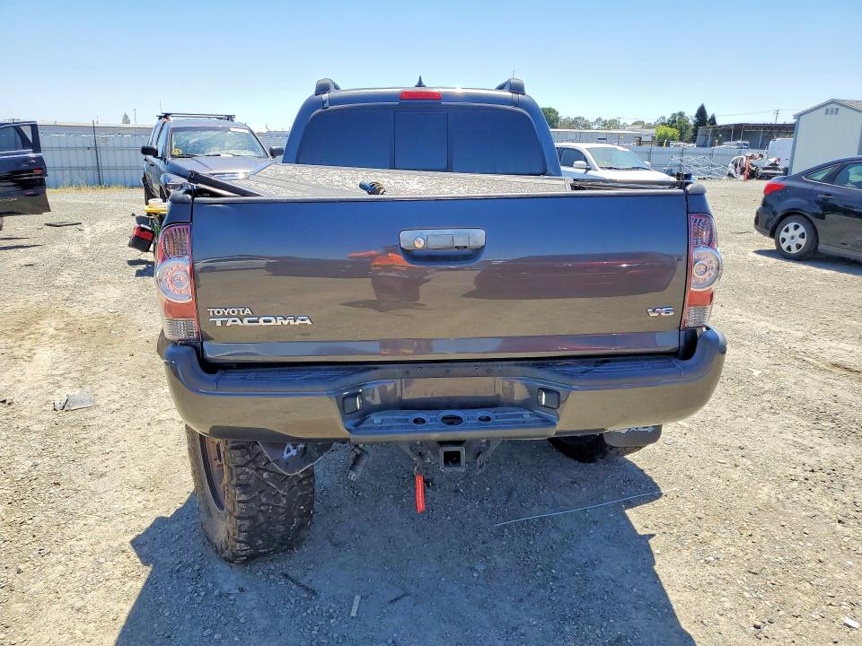 2015 Toyota Tacoma VIN 3TMMU4FN4FM074964 COPART salvage auction — SIDE, CA - SALVAGE CERTIFICATE, sold $8,200 on 2026-08-25 (photo 6)