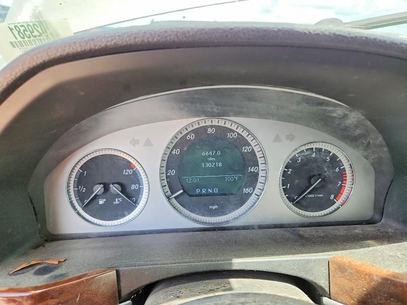 2012 Mercedes-benz Glk-klasse VIN WDCGG5GB9CF758221 COPART salvage auction — FRONT END, Tx - Certificate Of Title (P), sold $1,950 on 2026-07-23 (photo 9)