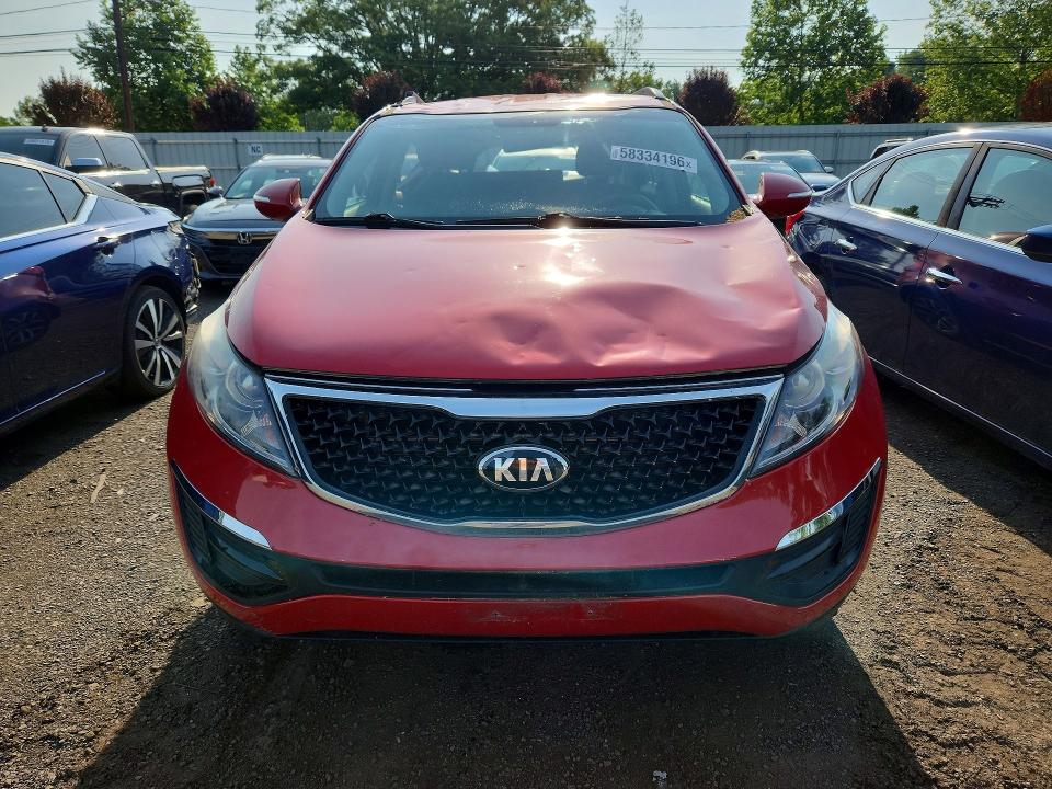 2015 Kia Sportage VIN KNDPBCAC5F7705315 COPART salvage auction — ROOF, Ct - Cert Of Title-Salvage, sold $2,000 on 2026-07-07 (photo 5)