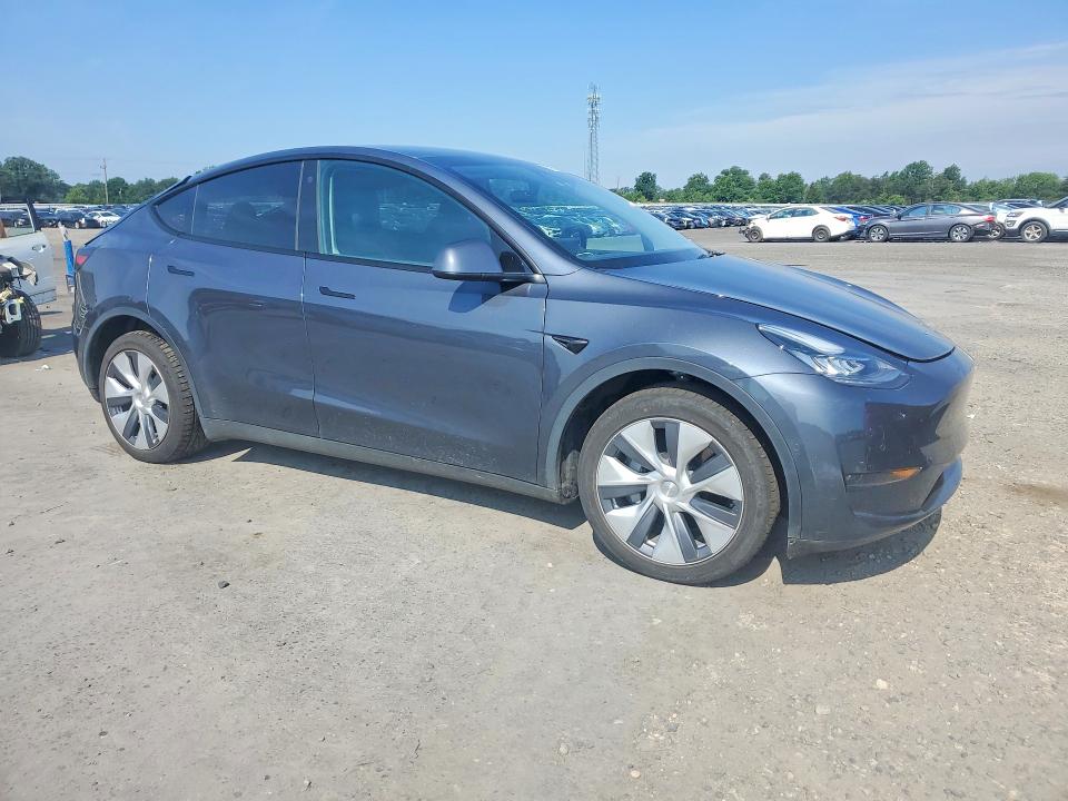 2023 Tesla VIN 7SAYGDEEXPA023369 COPART salvage auction — REAR END, Va - Cert Of Title - Salvage, sold $9,800 on 2026-07-08 (photo 4)