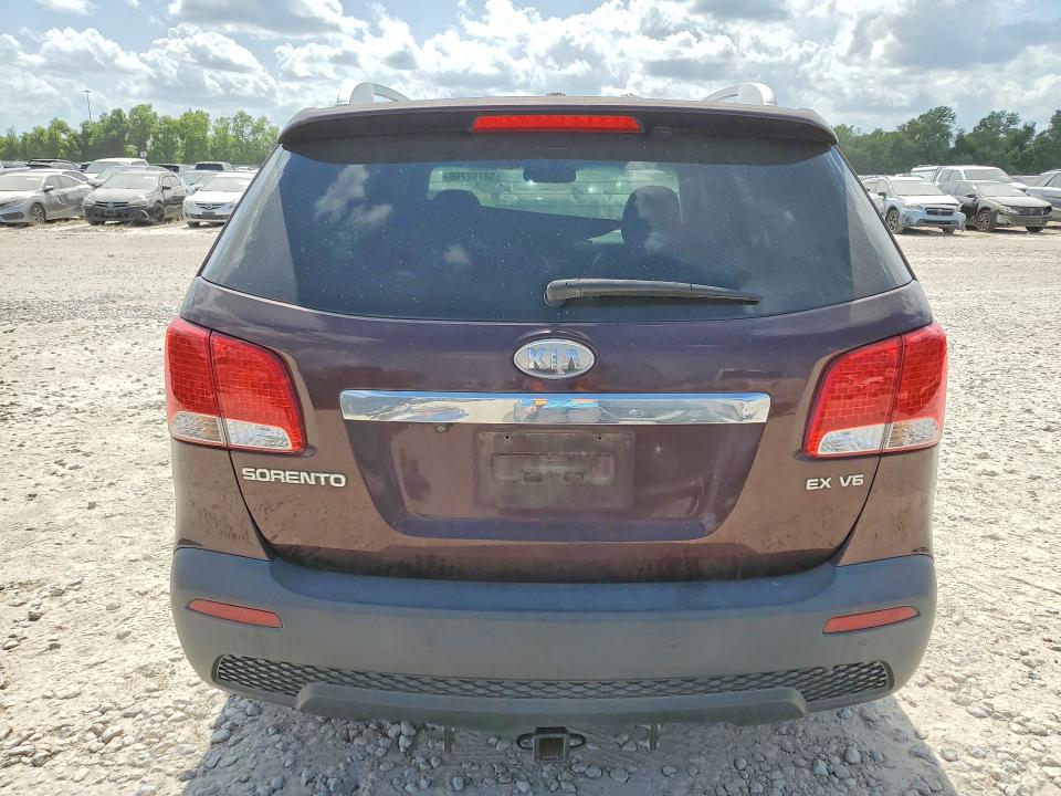 2012 Kia Sorento VIN 5XYKU4A24CG205646 COPART salvage auction — FRONT END, Tx - Certificate Of Title, sold $600 on 2026-07-07 (photo 6)
