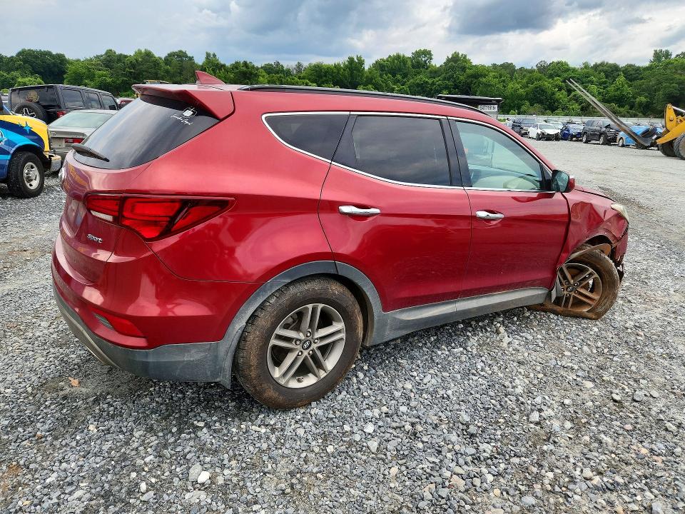2017 Hyundai VIN 5XYZU3LB4HG417105 COPART salvage auction — FRONT END, Ga - Cert Of Title-Salvage, sold $1,050 on 2026-07-02 (photo 3)