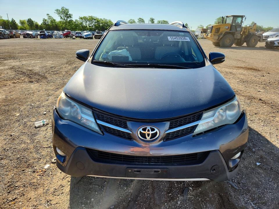2014 Toyota VIN JTMRFREV0EJ012133 COPART salvage auction — FRONT END, Il - Salvage Certificate, sold $3,750 on 2026-07-14 (photo 5)