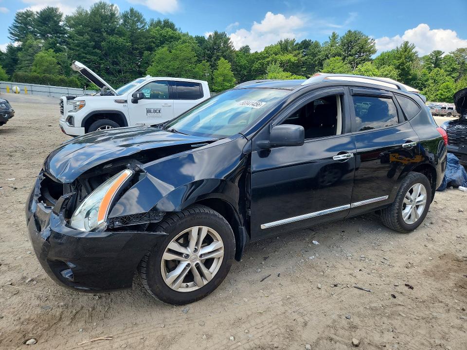 2015 Nissan VIN JN8AS5MVXFW754003 COPART salvage auction — FRONT END, Ma - Cert Of Title-Reconstrctd Coll, sold $575 on 2026-07-02 (photo 1)