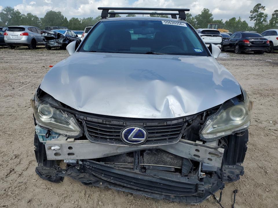 2012 Lexus Ct VIN JTHKD5BH8C2068647 COPART salvage auction — FRONT END, TX - SALVAGE VEHICLE TITLE, sold $2,150 on 2026-07-10 (photo 5)