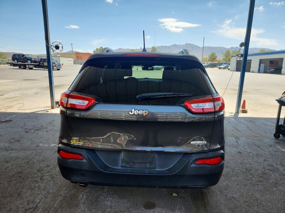 2014 Jeep Cherokee VIN 1C4PJLCB6EW228325 COPART salvage auction — SIDE, Tx - Salvage Vehicle Title, sold $125 on 2026-07-24 (photo 6)