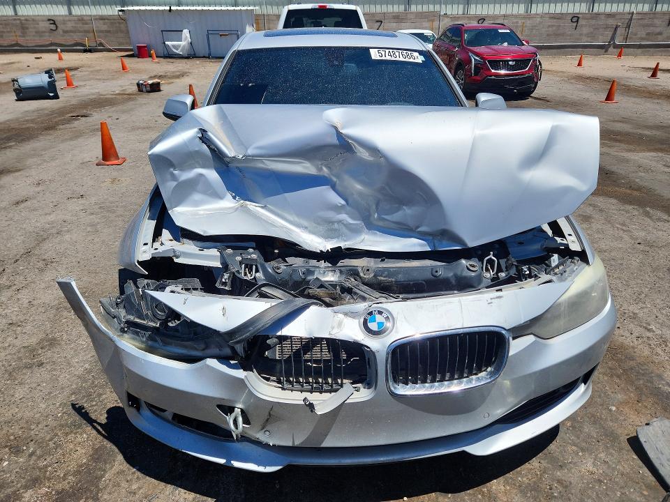 2015 BMW 3er VIN WBA3B1G52FNT02090 COPART salvage auction — FRONT END, Nm - Cert Of Title-Salvage, sold $325 on 2026-07-09 (photo 5)