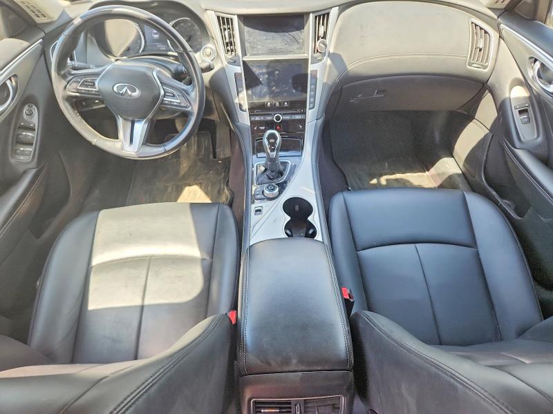 2020 Infiniti Q50 VIN JN1EV7AR4LM253707 COPART salvage auction — FRONT END, Mi - Cert Of Title-Rebuilt Salvage, sold $2,650 on 2026-07-09 (photo 8)