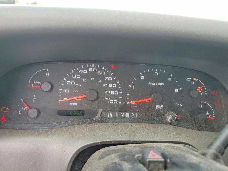 2002 Ford F-250 super duty VIN 1FTNX21L02EA58699 COPART salvage auction — MECHANICAL, Wi - Certificate Of Title, sold $800 on 2026-07-09 (photo 9)
