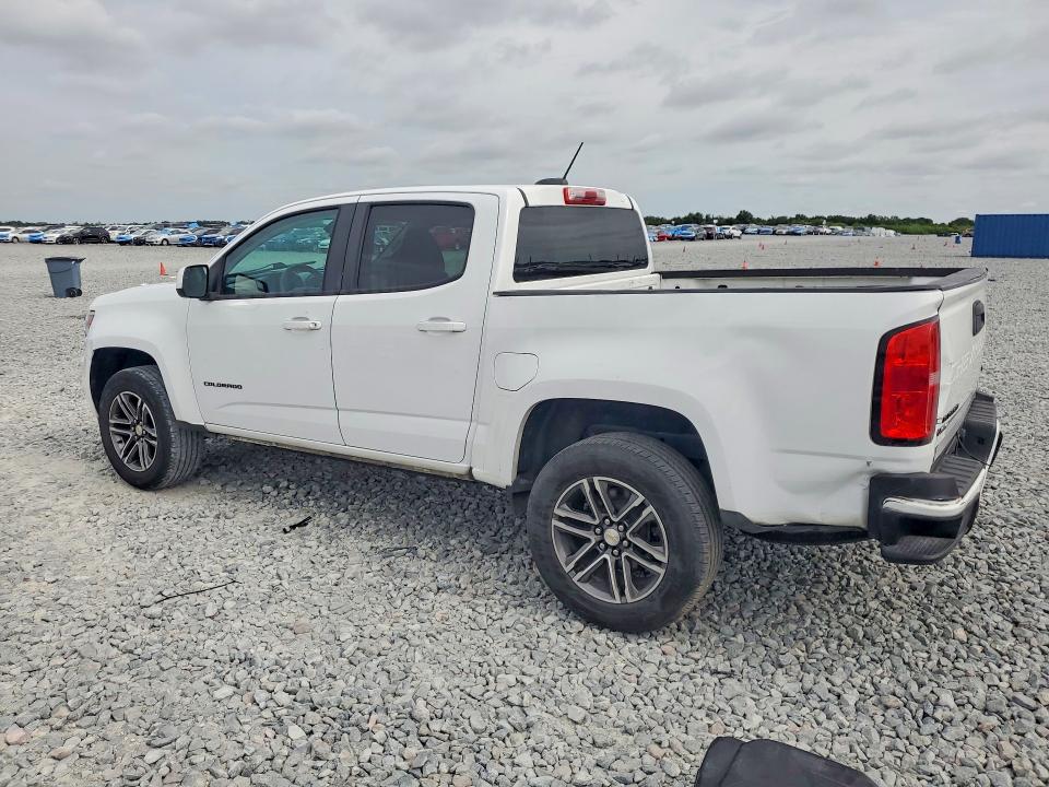 2021 Chevrolet Colorado VIN 1GCGSBENXM1213420 COPART salvage auction — REAR END, Fl - Certificate Of Destruction, sold $6,900 on 2026-07-09 (photo 2)
