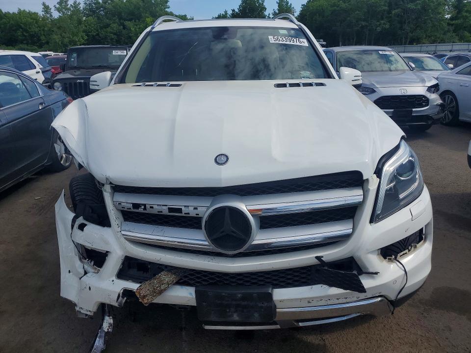 2014 Mercedes-benz Gl-klasse VIN 4JGDF7CE6EA389384 COPART salvage auction — FRONT END, Ct - Cert Of Title-Salvage, sold $2,800 on 2026-07-31 (photo 5)