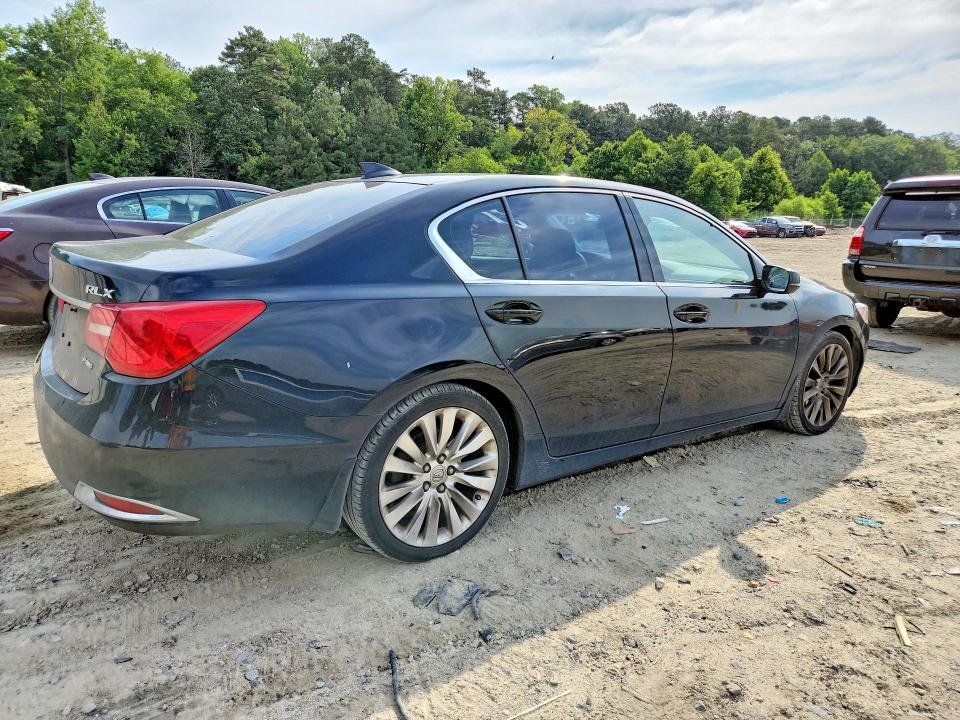 2014 Acura RLX VIN JH4KC1F50EC005549 COPART salvage auction — SIDE, De - Salvage Certificate, sold $1,200 on 2026-07-28 (photo 3)