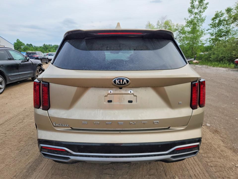 2021 Kia Sorento VIN 5XYRL4LC9MG062136 COPART salvage auction — SIDE, Oh - Cert Of Title-Salvage, sold $7,600 on 2026-07-02 (photo 6)
