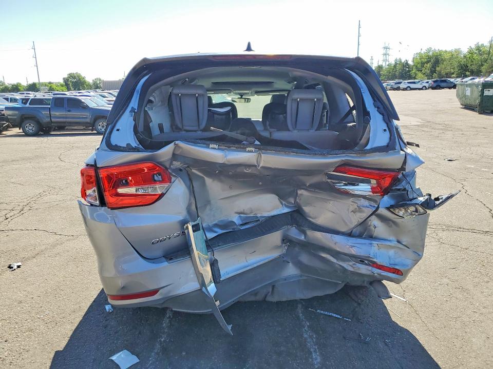2019 Honda Odyssey VIN 5FNRL6H79KB006998 COPART salvage auction — REAR END, Co - Public - Salvage Title, sold $275 on 2026-07-28 (photo 6)