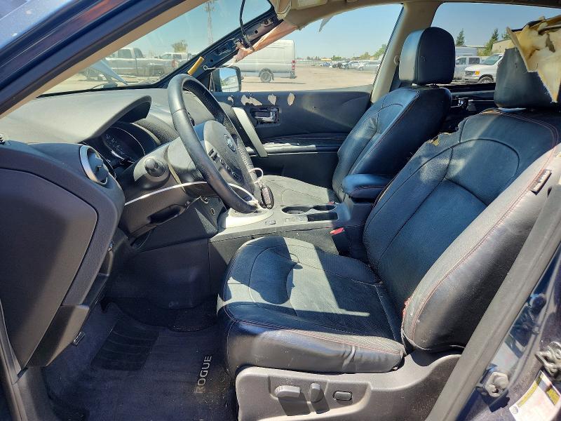 2013 Nissan Rogue VIN JN8AS5MV3DW126300 COPART salvage auction — REAR END, Ca - Salvage Certificate, sold $225 on 2026-07-10 (photo 7)