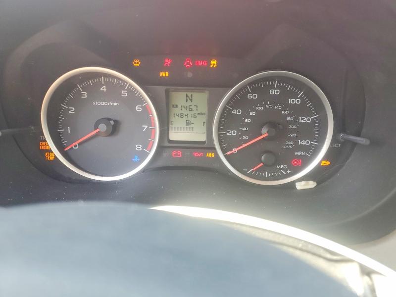 2014 Subaru VIN JF2SJAAC9EH483745 COPART salvage auction — FRONT END, PA - CERTIFICATE OF SALVAGE, sold $400 on 2026-07-28 (photo 9)