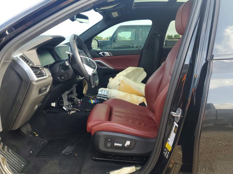 2022 BMW VIN 5UXCY6C07N9K31273 COPART salvage auction — WATER/FLOOD, Tx - Salvage Title-Flood Damage, sold $250 on 2026-07-09 (photo 7)