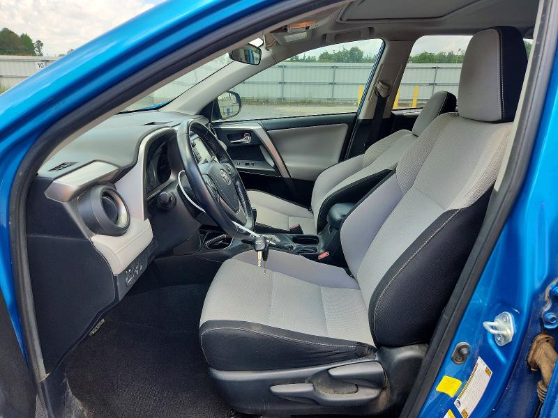 2017 Toyota Rav 4 VIN JTMWFREV7HJ701304 COPART salvage auction — FRONT END, Al - Cert Of Title-Salvage Title, sold $3,700 on 2026-07-09 (photo 7)