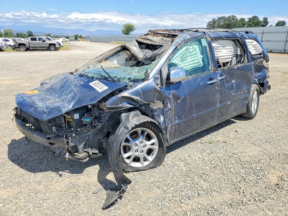 2006 Toyota Sienna VIN 5TDZA22C46S566238 COPART salvage auction — ROLLOVER, Ca - Salvage Certificate, sold $225 on 2026-07-24 (photo 1)