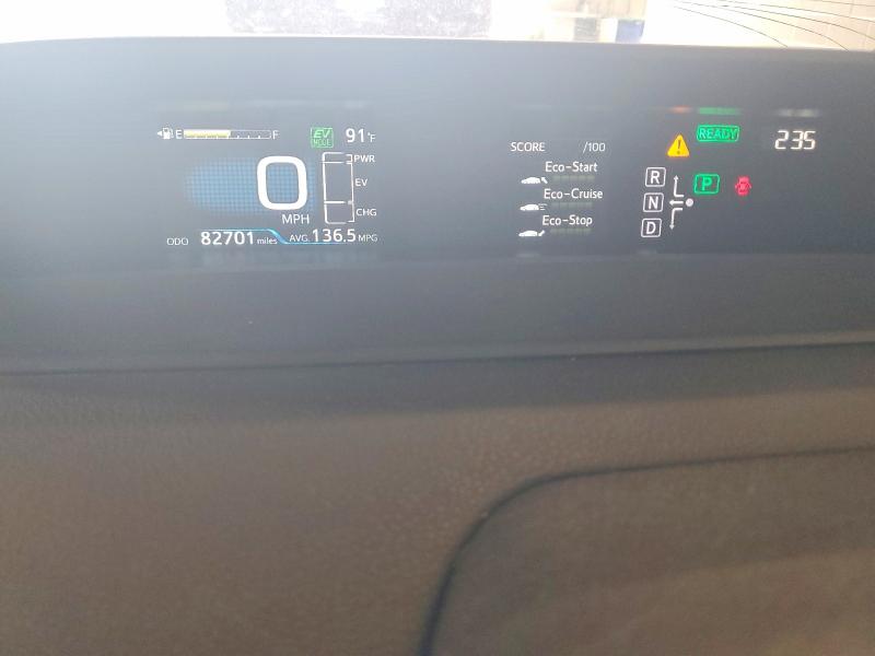 2017 Toyota Prius VIN JTDKARFP0H3064404 COPART salvage auction — FRONT END, Mo - Salvage Certificate Of Title, sold $3,400 on 2026-07-28 (photo 9)