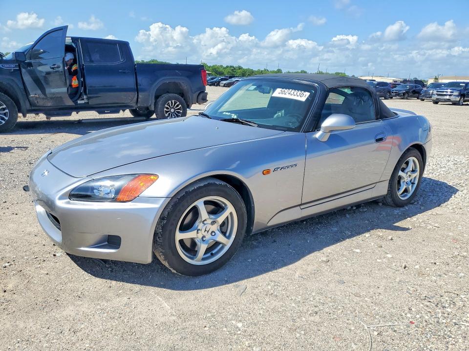 2000 Honda VIN JHMAP1144YT003936 COPART salvage auction — FRONT END, Tx - Certificate Of Title, sold $12,100 on 2026-07-13 (photo 1)