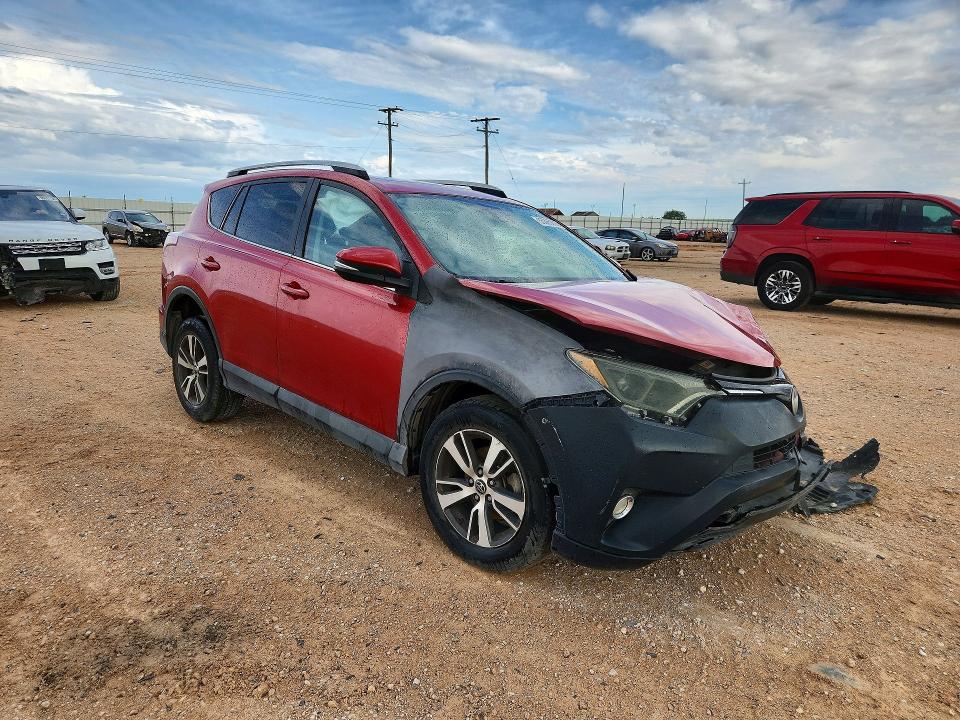 2017 Toyota Rav 4 VIN JTMWFREV1HJ131767 COPART salvage auction — FRONT END, Tx - Salvage Vehicle Title, sold $2,100 on 2026-07-15 (photo 4)