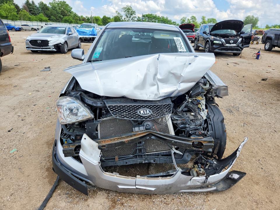 2009 Kia Rio VIN KNADE243196493150 COPART salvage auction — FRONT END, IL - SALVAGE CERTIFICATE, sold $250 on 2026-07-28 (photo 5)