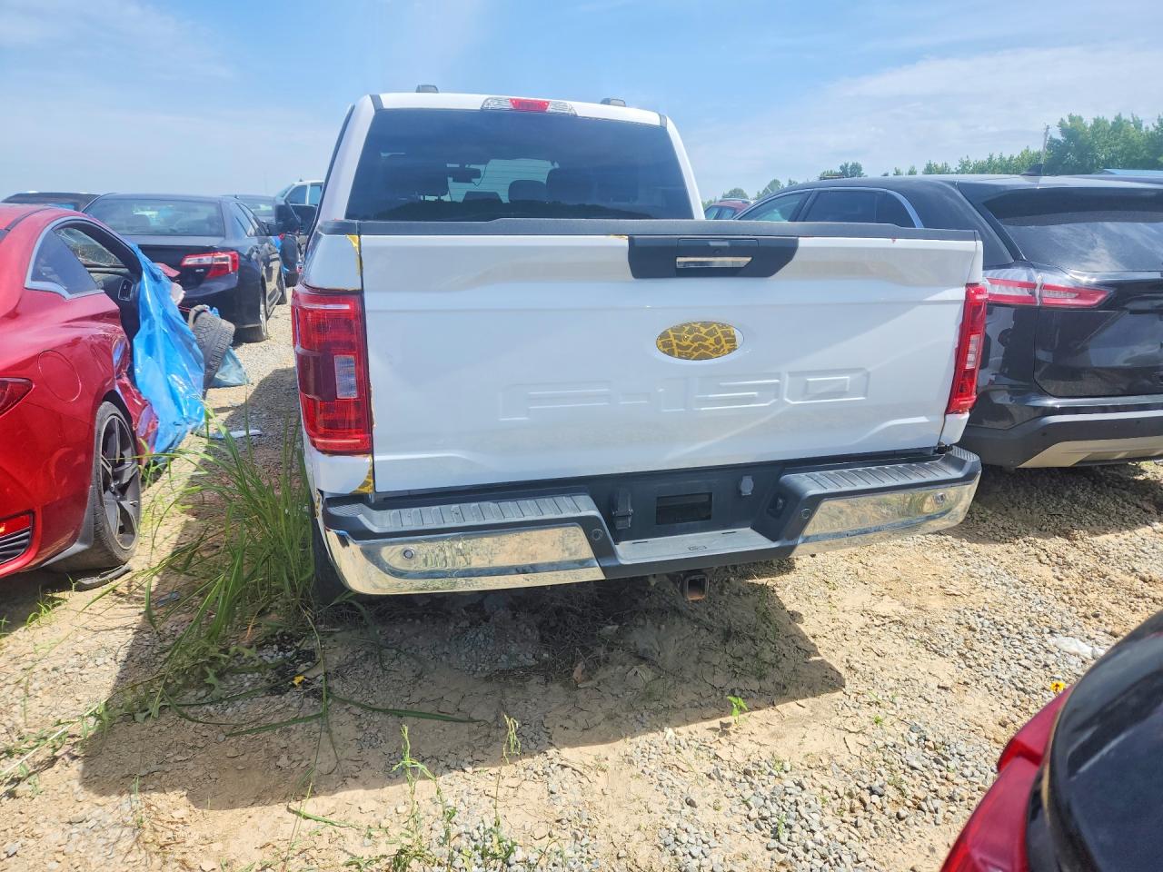 2023 Ford F-150 Lightning VIN 1FTEW1EP2PKD32567 COPART salvage auction — Side, TN - SALVAGE CERTIFICATE, sold $14,800 on 2026-07-03 (photo 6)