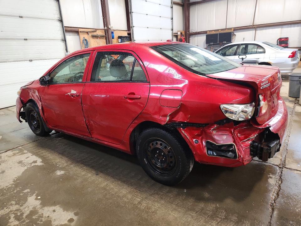 2009 Toyota Corolla VIN 2T1BU40E89C072504 COPART salvage auction — FRONT END, AB - BOS - SALVAGE, sold $1,150 on 2026-07-02 (photo 2)