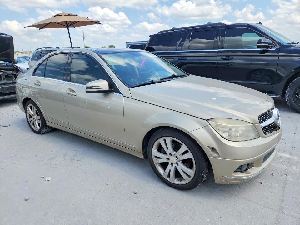 2011 Mercedes-benz C class VIN WDDGF8BB3BR138730 COPART salvage auction — MECHANICAL, Mn - Certificate Of Title, sold $600 on 2026-07-28 (photo 4)